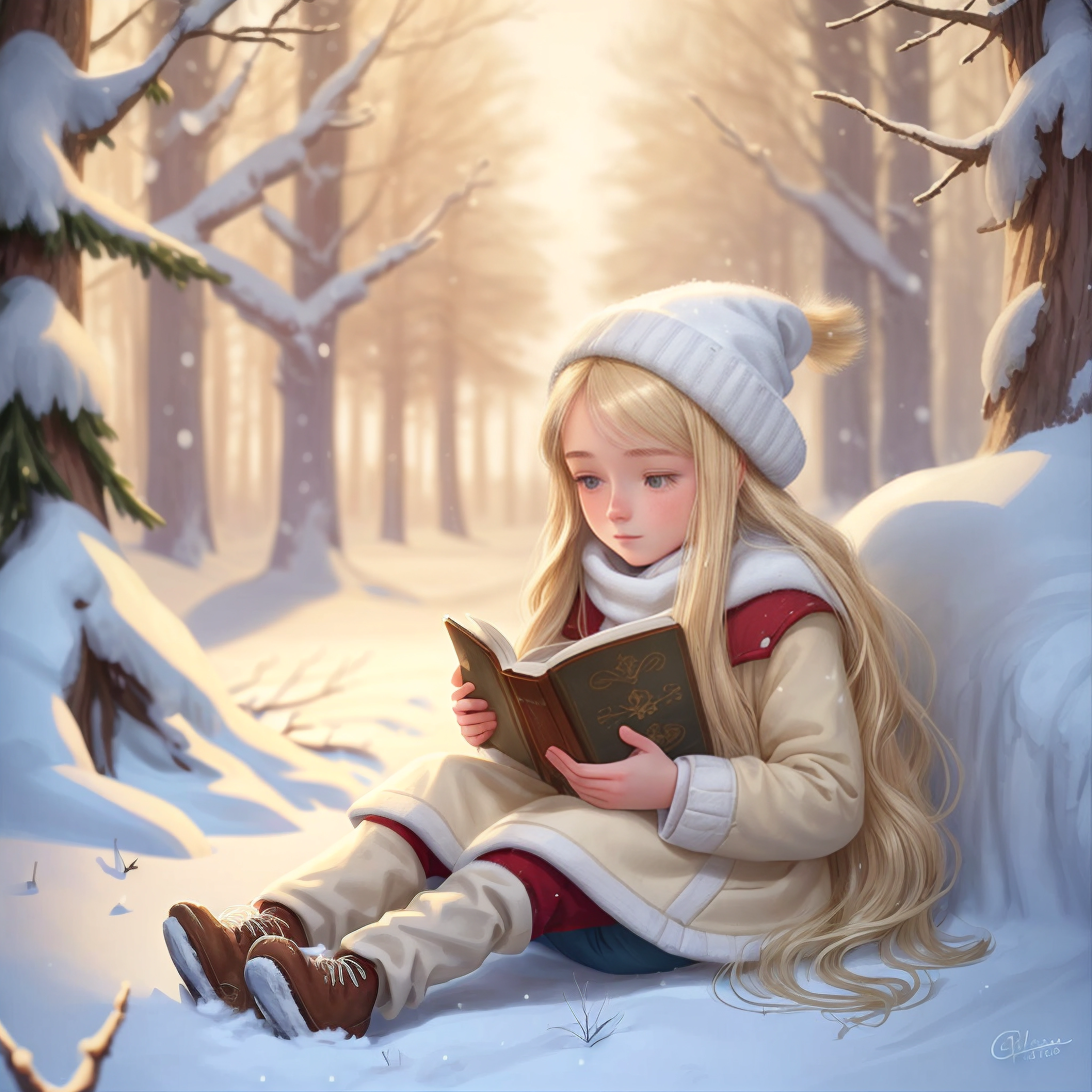 Birta, the little frost elf