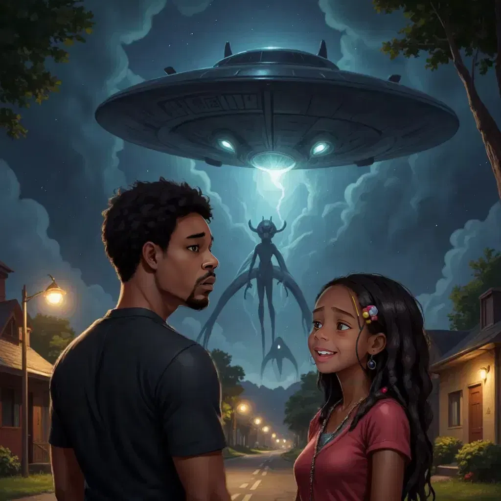 Bryan and Zoey fight off scary monsters and save the world