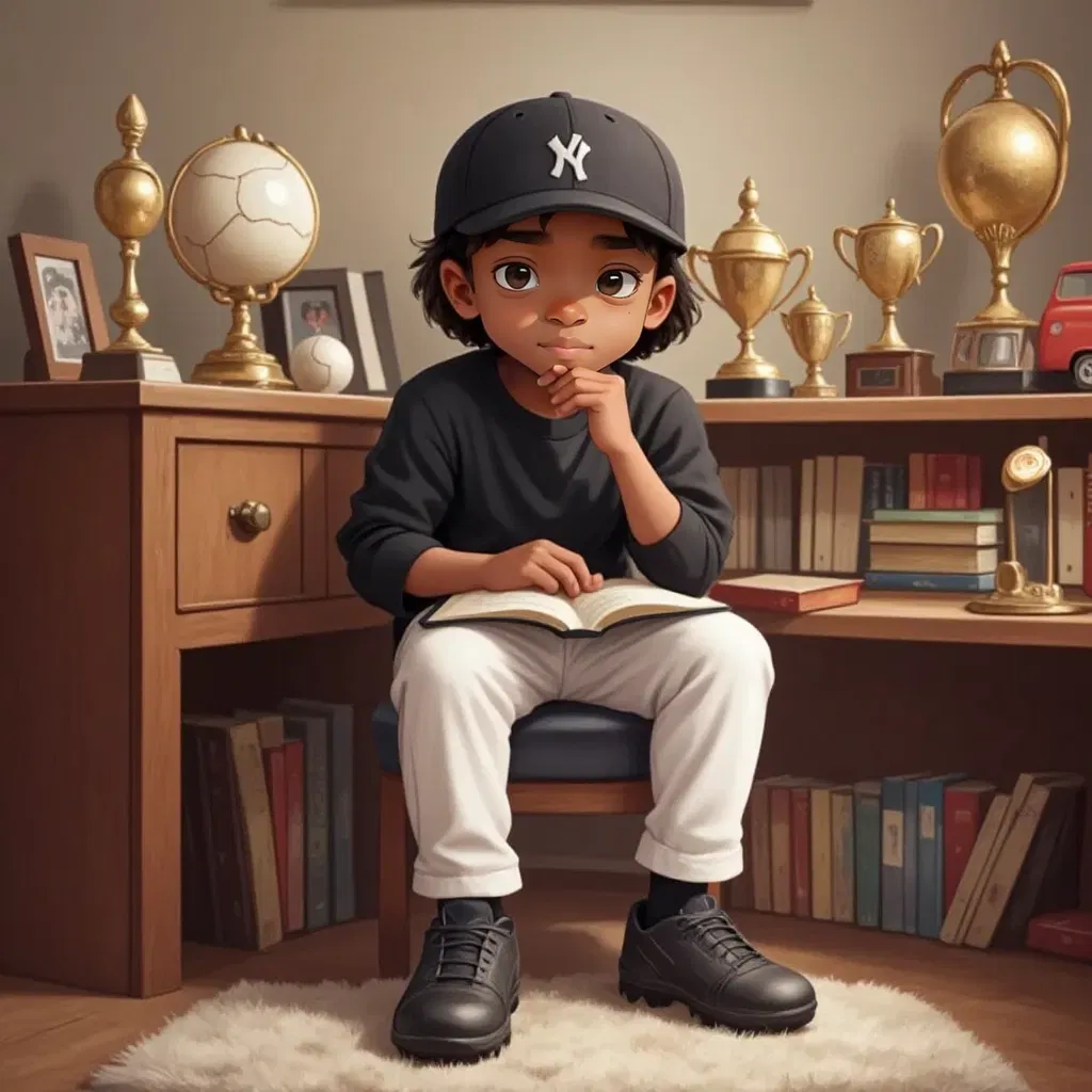 Jamal's Big Game Day: A Heartwarming Tale of Overcoming Fears with Family Support