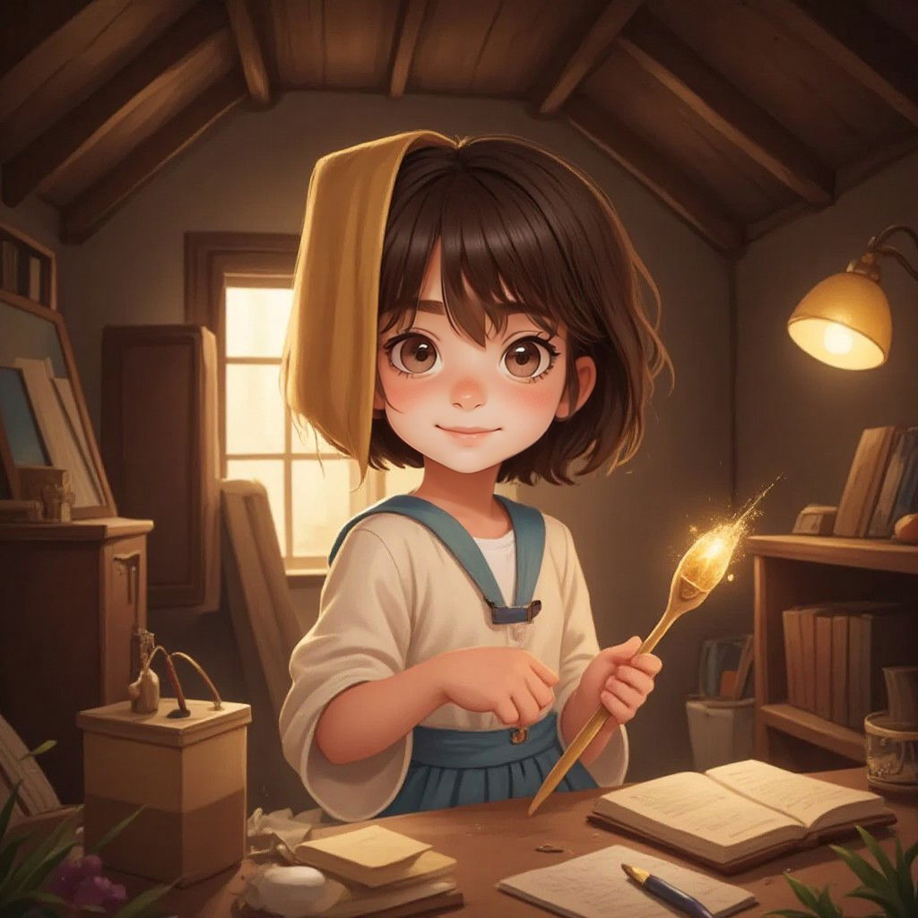 Lora and the Magic Paintbrush 