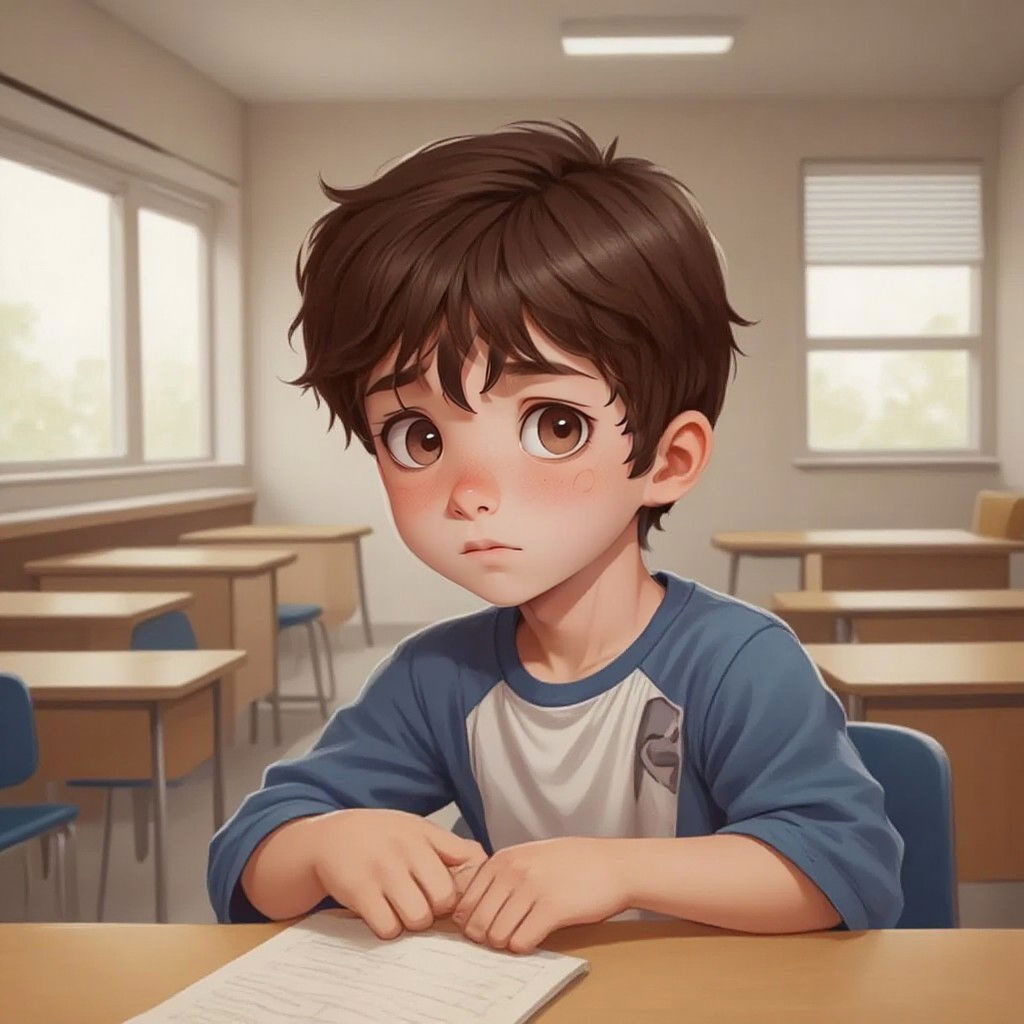 Luca impara a gestire la sua ansia