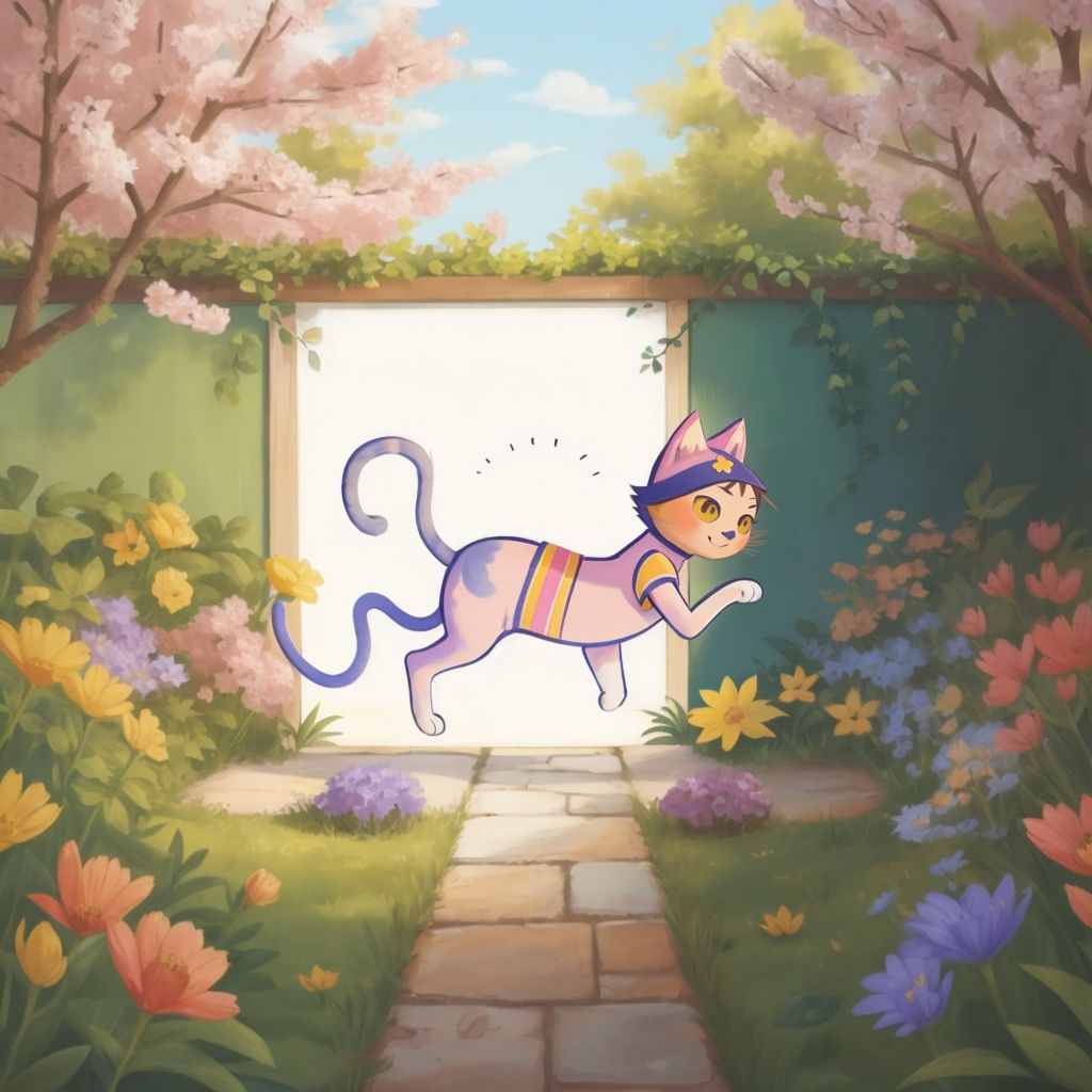 Rainbow Cat's Weather Walk