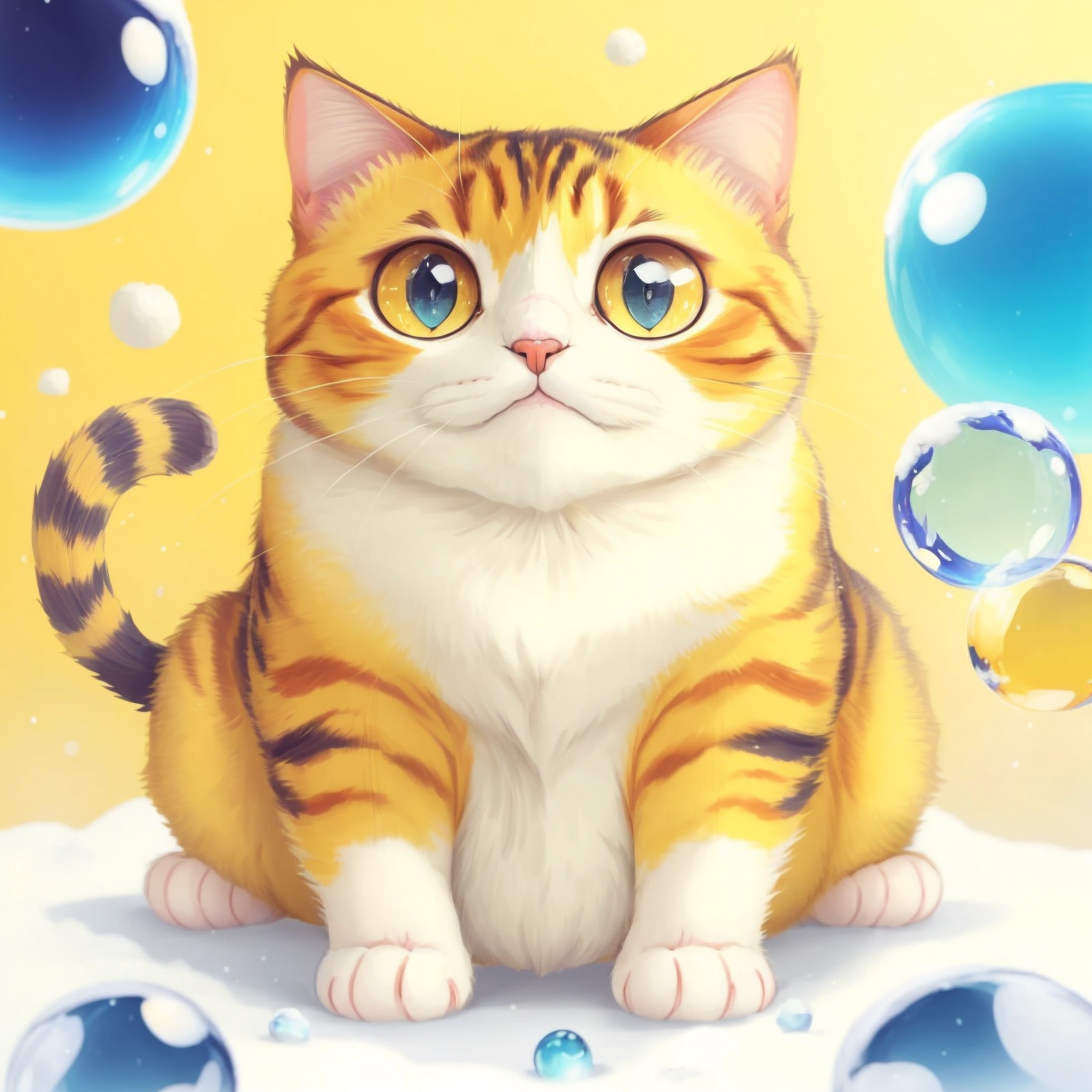 Sunny and Rosie's Snowy Bubble Chase