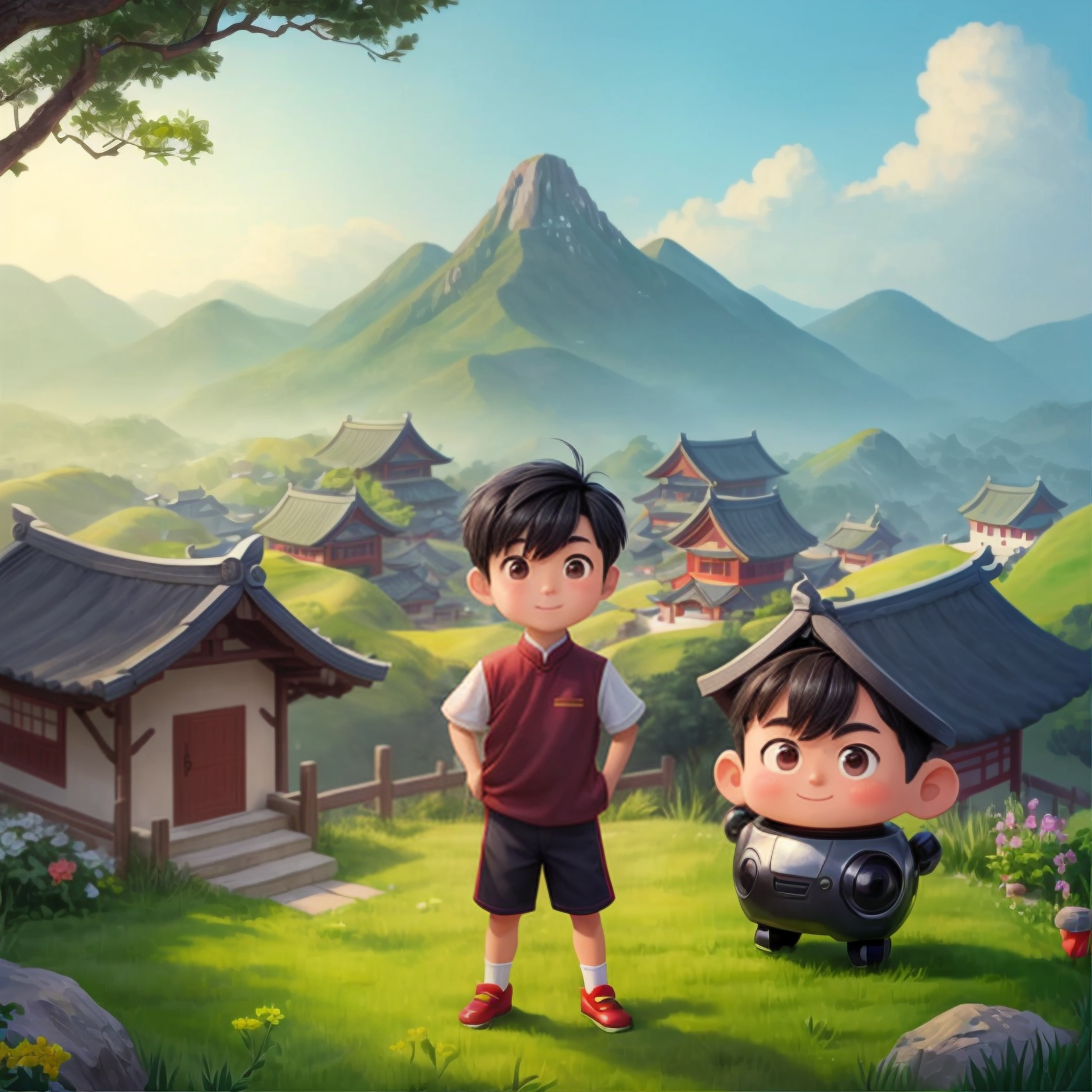 The Helpful and Fun English Teaching Robot